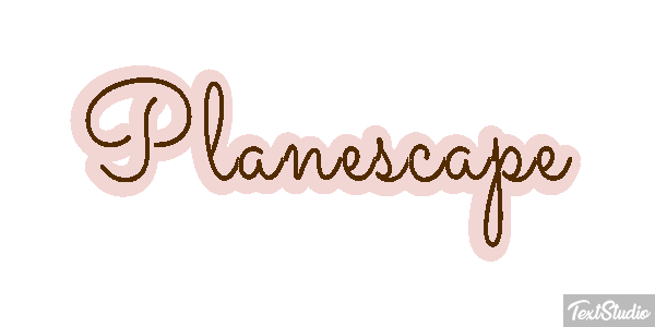 Planescape Text effect
