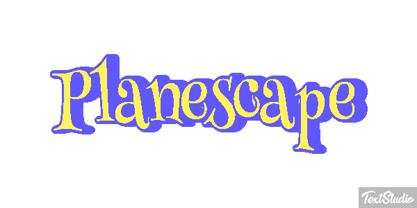 Planescape Text effect