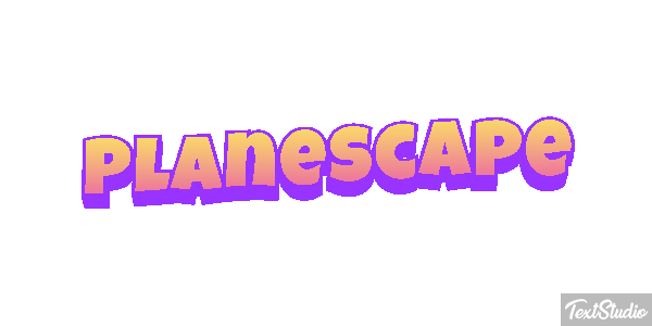 Planescape Text effect