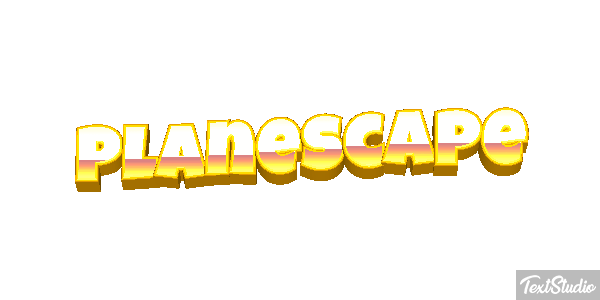 Planescape Text effect