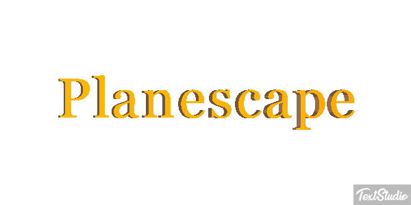 Planescape Text effect