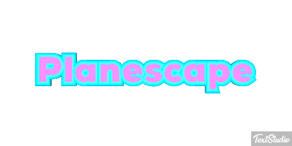 Planescape Text effect