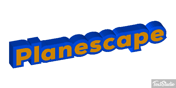 Planescape Text effect