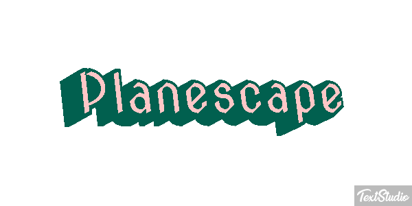 Planescape Text effect