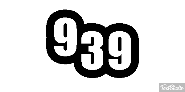 939 Text effect