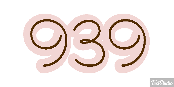 939 Text effect