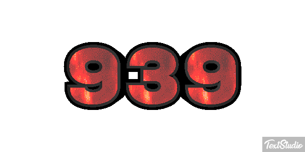 939 Text effect