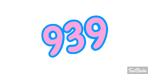 939 Text effect