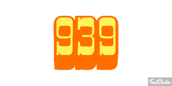 939 Text effect