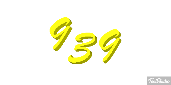 939 Text effect