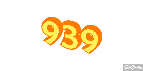 939 Text effect