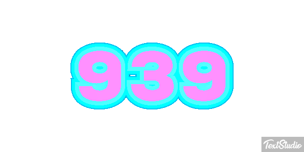 939 Text effect