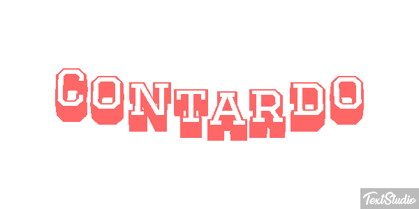 Contardo Effetto testo