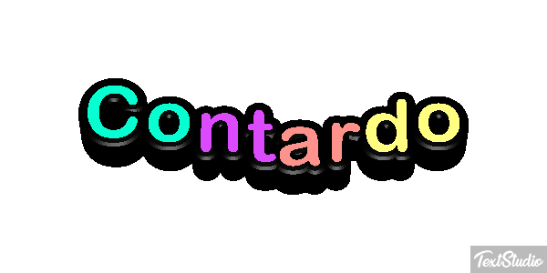 Contardo Effetto testo