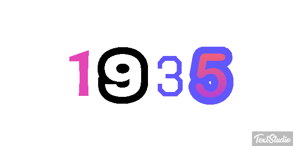 1935 Efekt tekstowy