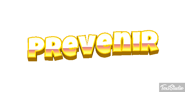 Prévenir Текстовый эффект