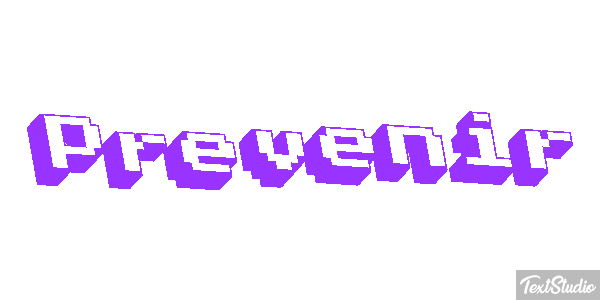 Prévenir Текстовый эффект