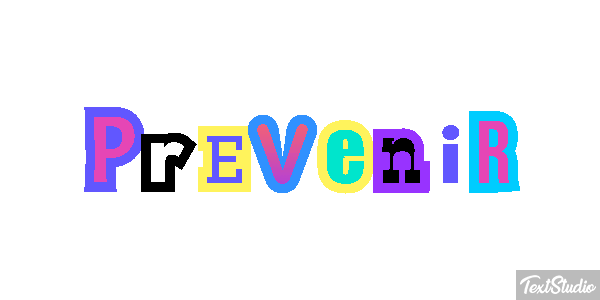 Prévenir Текстовый эффект