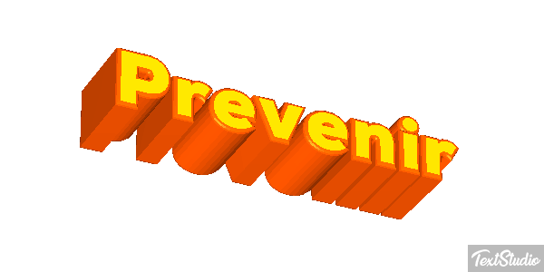 Prévenir Текстовый эффект