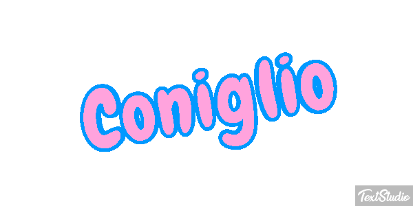 Coniglio Efecto de texto