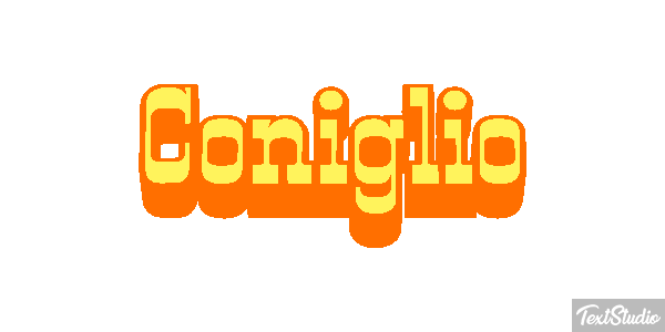 Coniglio Efecto de texto