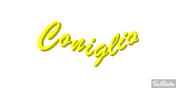 Coniglio Efecto de texto