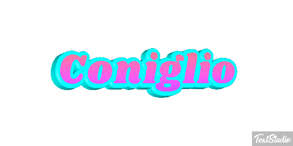 Coniglio Efecto de texto