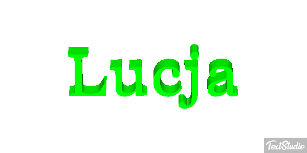 Łucja Efekt tekstowy