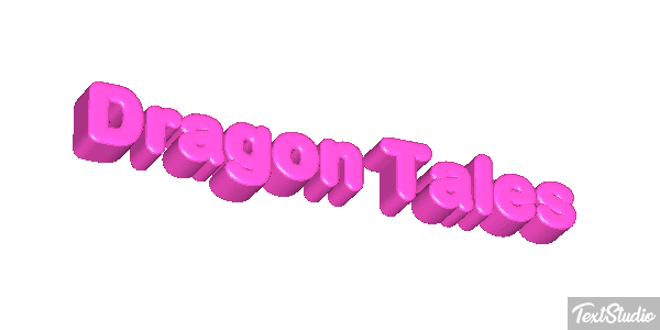 Dragon Tales Efeito do texto