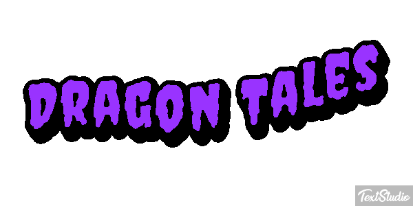 Dragon Tales Efeito do texto