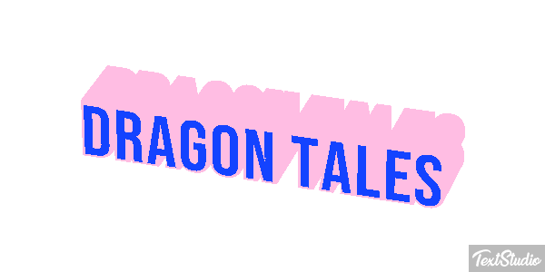 Dragon Tales Efeito do texto