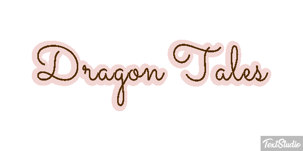 Dragon Tales Efeito do texto