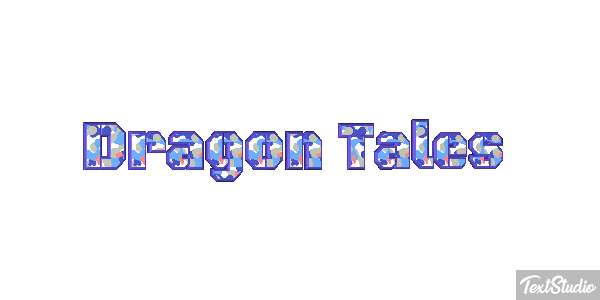 Dragon Tales Efeito do texto