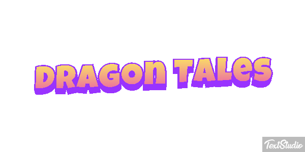 Dragon Tales Efeito do texto