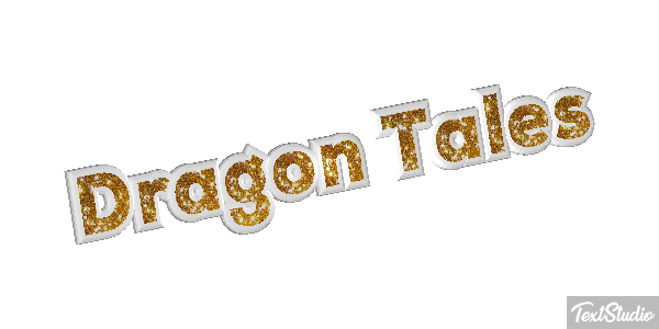 Dragon Tales Efeito do texto