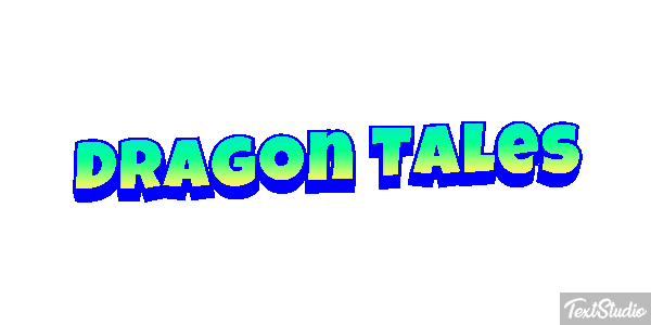 Dragon Tales Efeito do texto