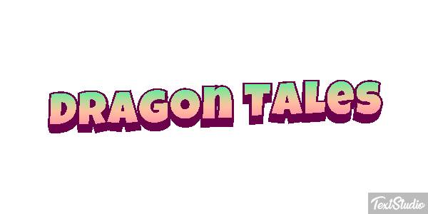 Dragon Tales Efeito do texto