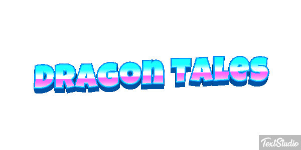 Dragon Tales Efeito do texto