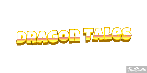Dragon Tales Efeito do texto