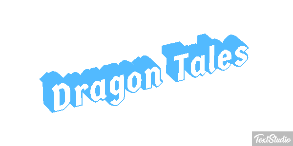 Dragon Tales Efeito do texto