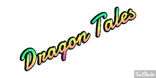 Dragon Tales Efeito do texto