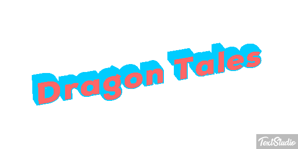 Dragon Tales Efeito do texto