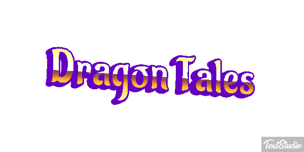Dragon Tales Efeito do texto