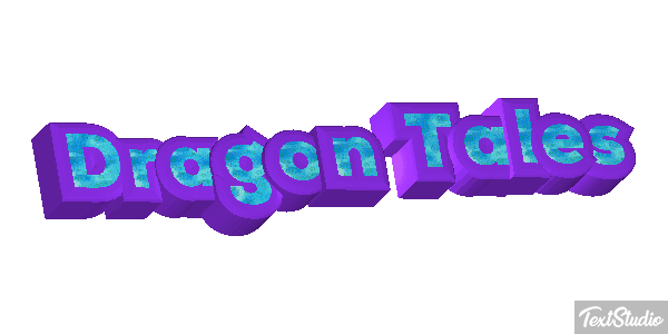Dragon Tales Efeito do texto