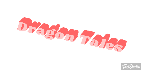 Dragon Tales Efeito do texto