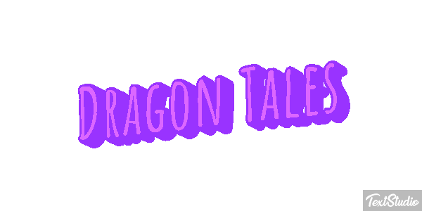 Dragon Tales Efeito do texto