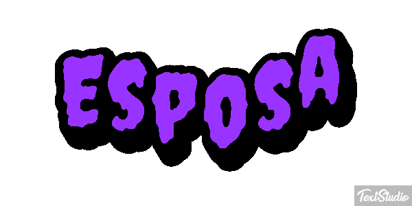 Esposa Text effect