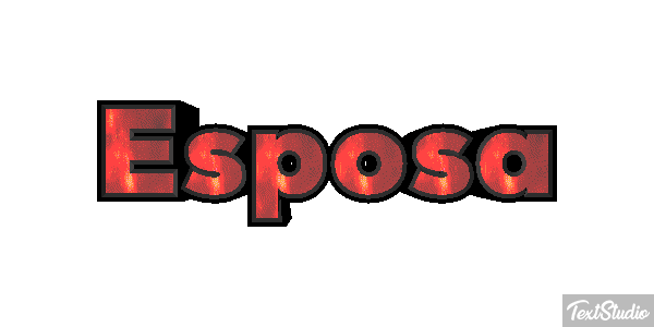 Esposa Text effect