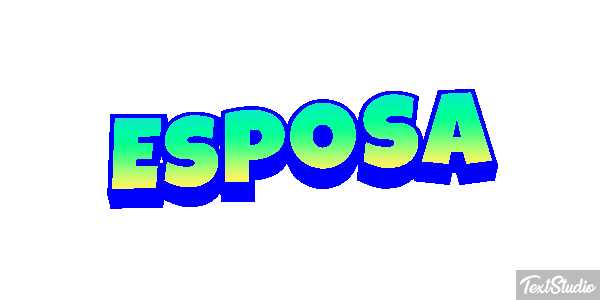 Esposa Text effect
