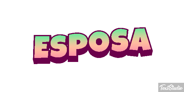 Esposa Text effect